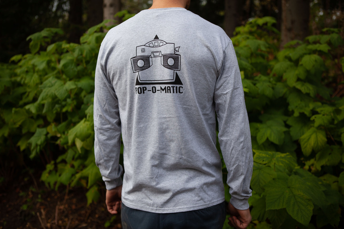 Viewmaster Longsleeve t-shirt Heather Grey