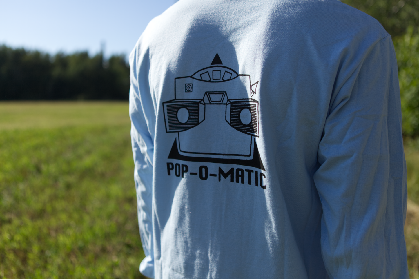 Viewmaster Longsleeve t-shirt Light blue