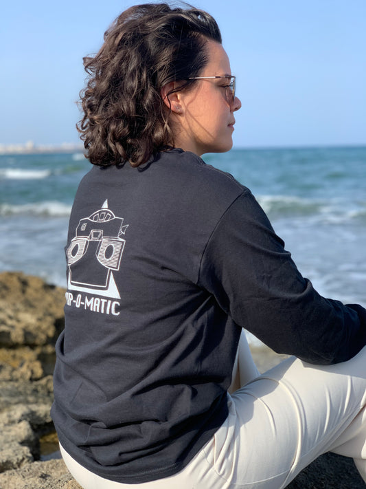 Viewmaster Longsleeve t-shirt Black