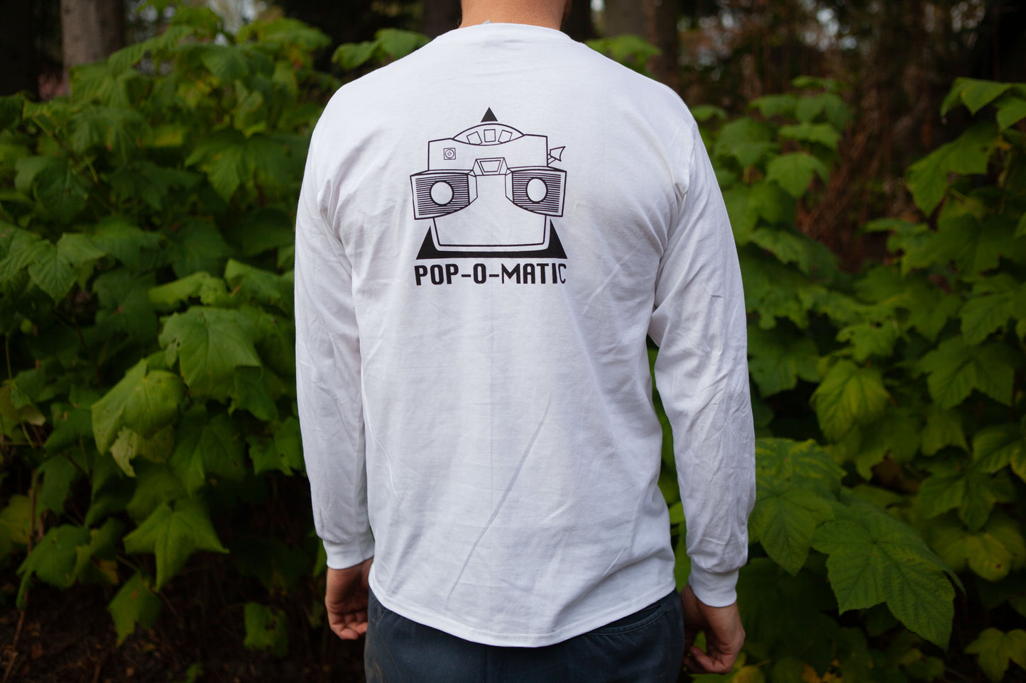 Viewmaster Longsleeve t-shirt white