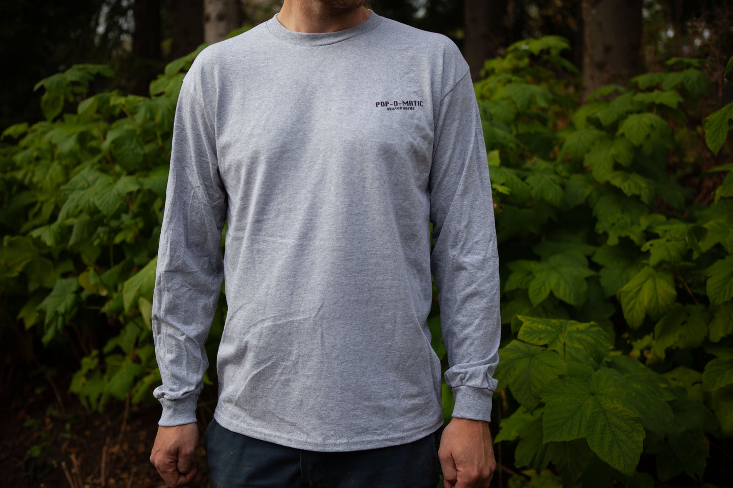 Viewmaster Longsleeve t-shirt Heather Grey
